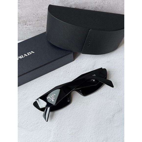 NEW Prada PR B16S Sunglasses in Black $489 main image 6